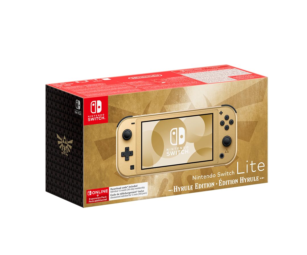 NINTENDO SWITCH - Lite Hyrule Edition + 12 meses NSO NINTENDO SWITCH - Lite Hyrule Edition + 12 meses NSO